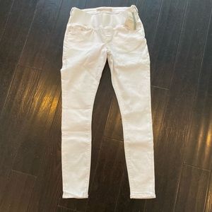 NWT ASOS maternity white jeans